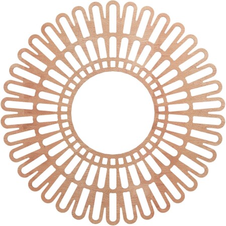 Ekena Millwork Cornelius Wood Fretwork Pierced Ceiling Medallion, Cherry, 40"OD x 14 7/8"ID x 1/4"T CMWP40X0250CRCH